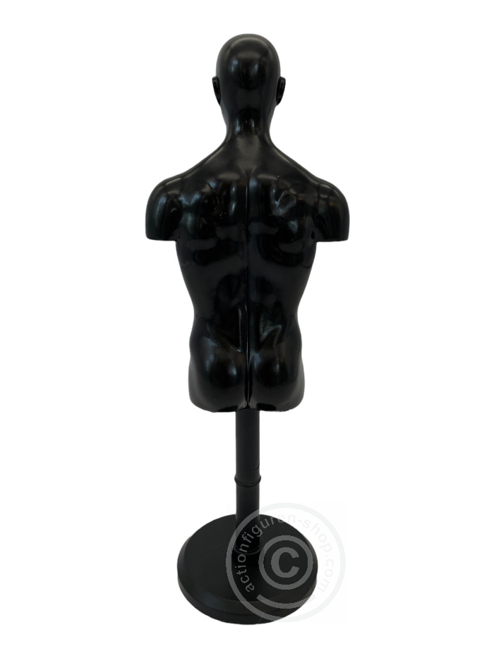 Mannequin Stand - male - black
