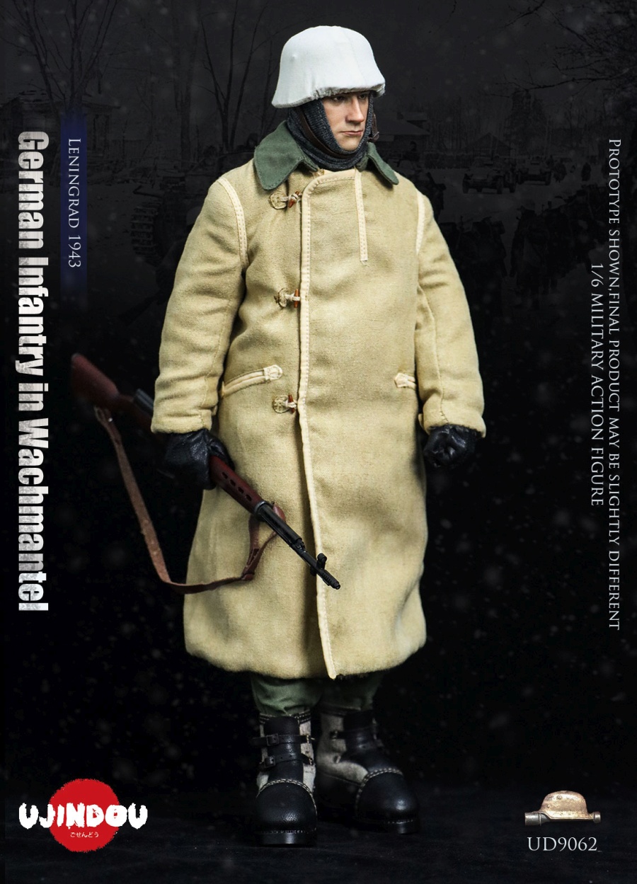 German Infantry - Wachmannschaft - w/ Wachmantel - Leningrad 1943 - in 1/6 scale