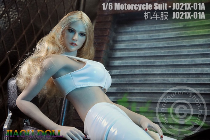 JO21X-01A-07 Motorcycle Suit - white