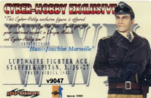 ID - Sammler-Karte - Hans-Joachim Marseille