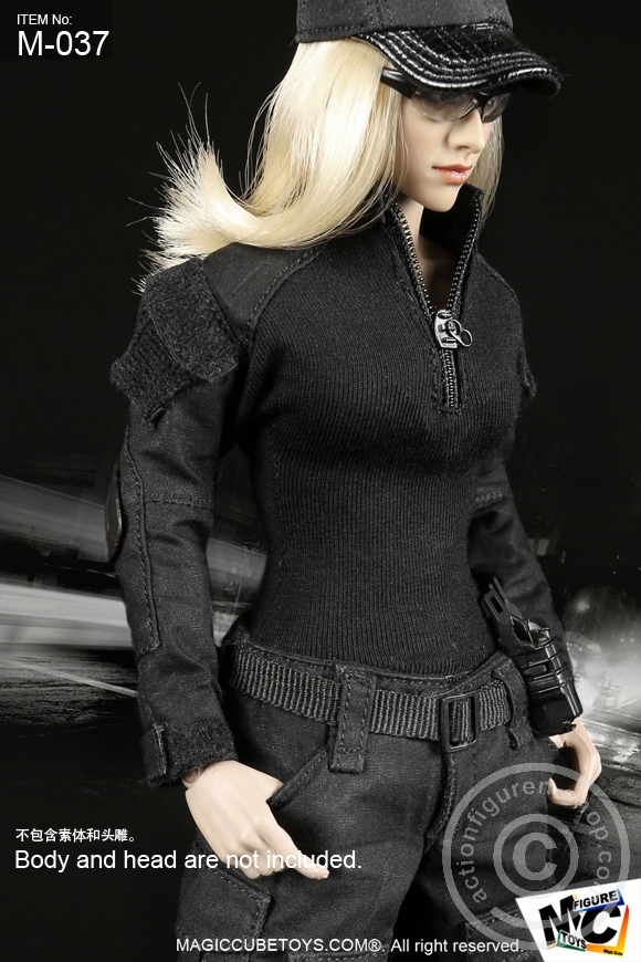 Female Black Shooter Set