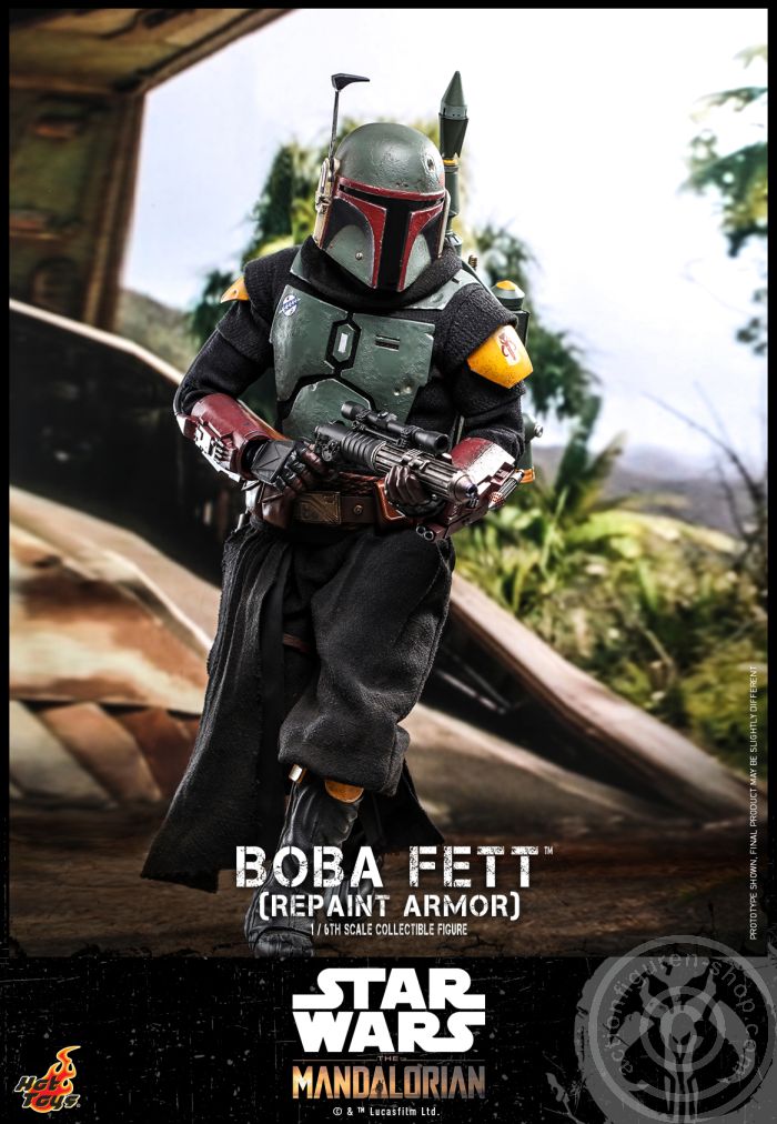 Star Wars: The Mandalorian - Boba Fett (Repaint Armor) - TMS055 Star Wars: The Mandalorian - Boba Fett (Repaint Armor) - TMS055