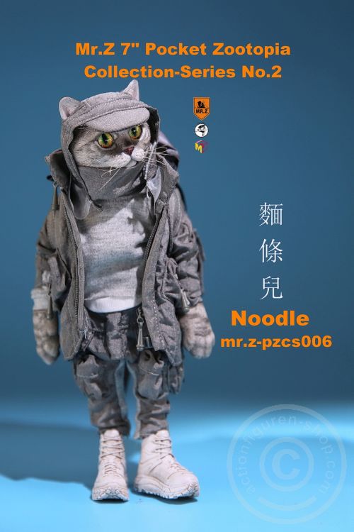 MRZpccs06-03 Noodle - 7" Pocket Zootopia Series No.2