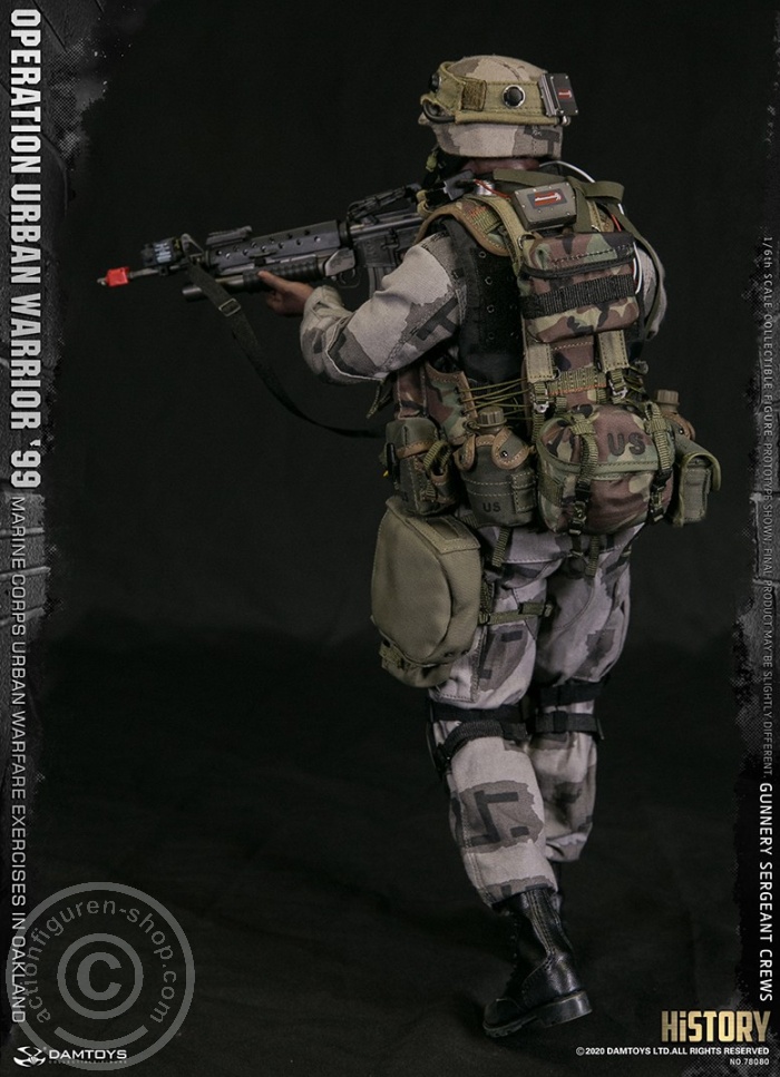 Operation Urban Warrior ‘99 - Urban Warfare Exercises In Oakland - Gunnery Sergeant Crews