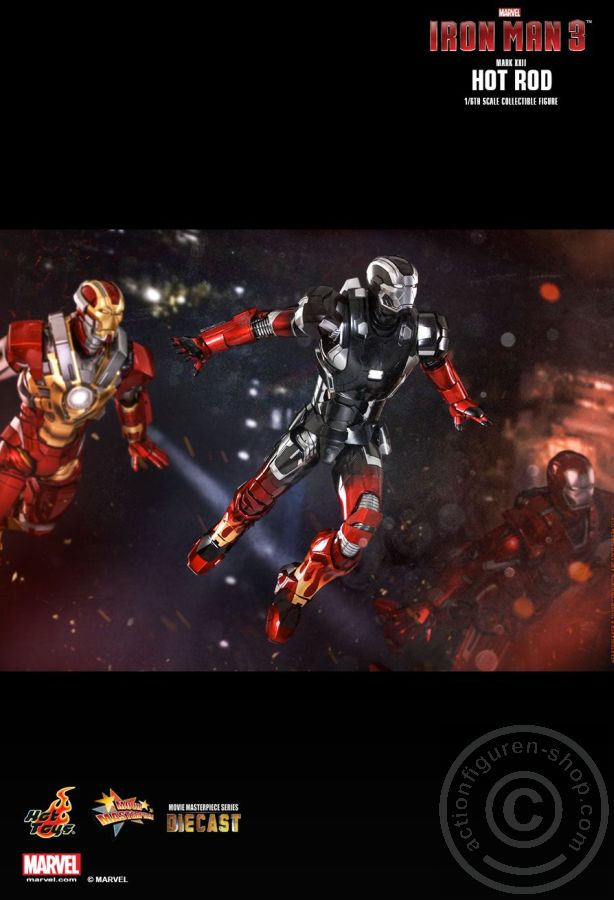 176291-07 Iron Man 3 - Hot Rod (Mark XXII) - Hot Toys Exclusive