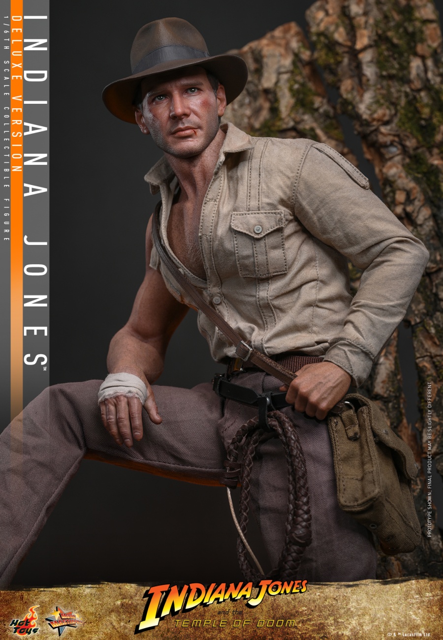 Indiana Jones And the Temple of Doom 1/6th scale Indiana Jones Collectible Figure (Deluxe Version) - MMS861