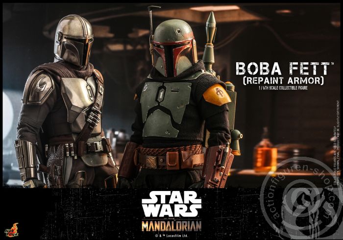 Star Wars: The Mandalorian - Boba Fett (Repaint Armor) - TMS055 Star Wars: The Mandalorian - Boba Fett (Repaint Armor) - TMS055
