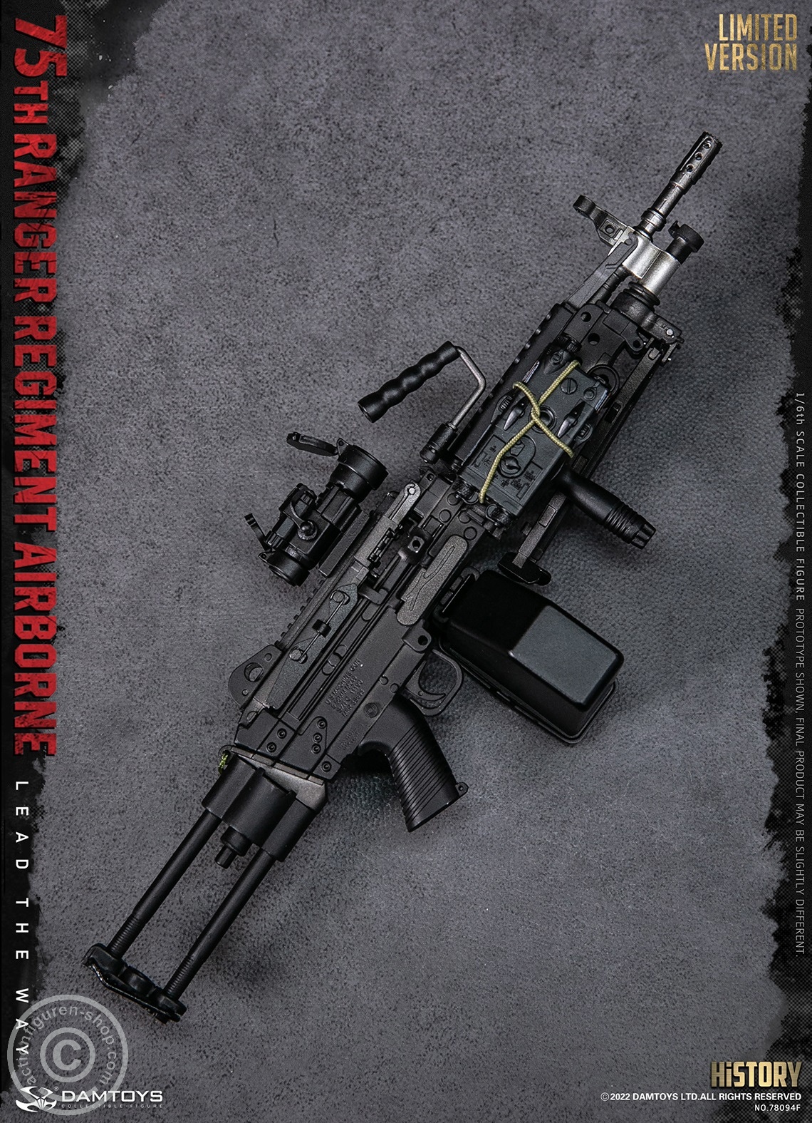 75th Ranger Regiment - Airborne Saw Gunner - Limited Version 75th Ranger Regiment - Airborne Saw Gunner - Limited Version