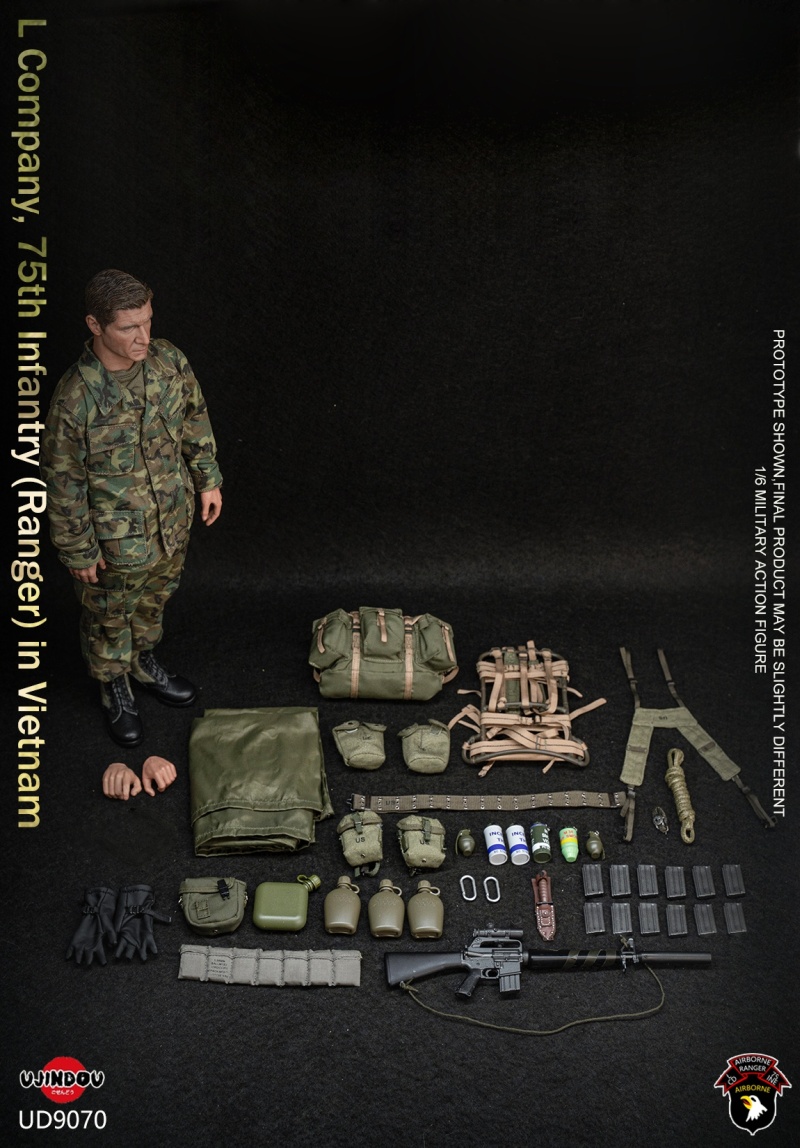 U.S. ARMY L Company - 75th Infantry (Ranger) in Vietnam - in 1/6 scale