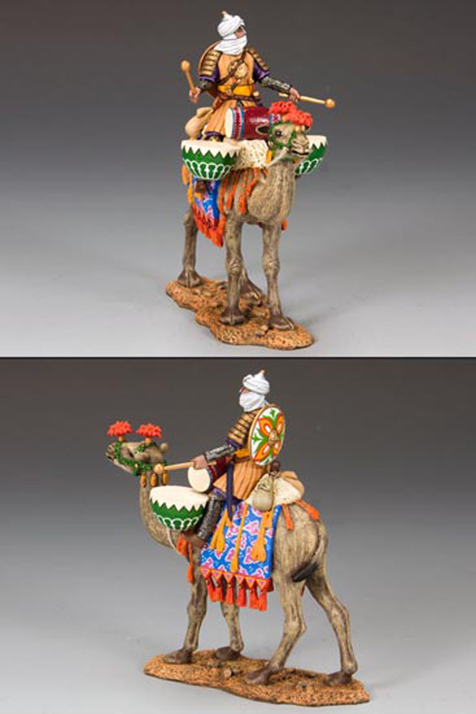 Mounted Camel Drummer | MK082