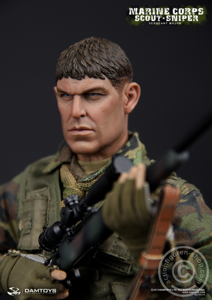 DA93018-05 Marine Corps Scout Sniper - Sergeant Major