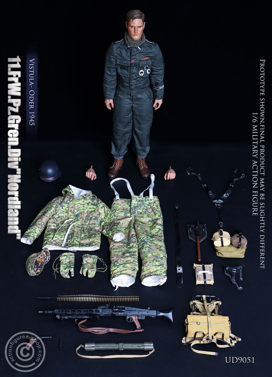 11.FrW. Pz.Gren.Div "Nordland" - WWII - Vistula - Oder 1945 - in 1/6 scale 11.FrW. Pz.Gren.Div "Nordland" - WWII - Vistula - Oder 1945 - in 1/6 scale