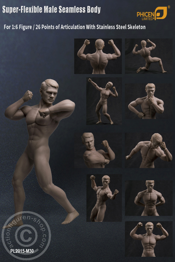 Super Flexibel Male Seamless Body