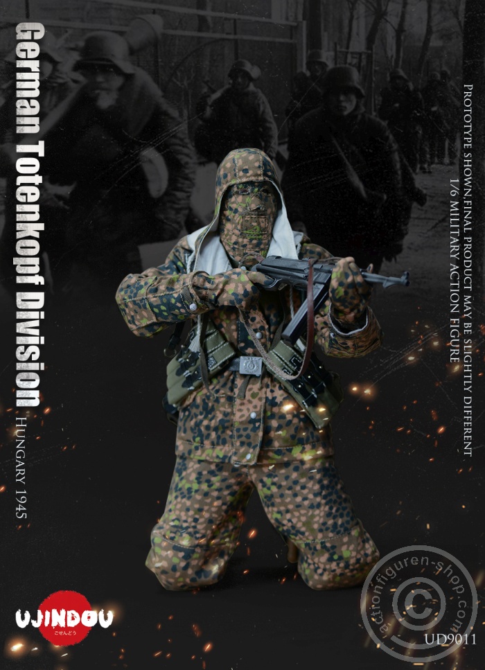 German Totenkopf Division WW-II - Hungary 1945 German Totenkopf Division WW-II - Hungary 1945