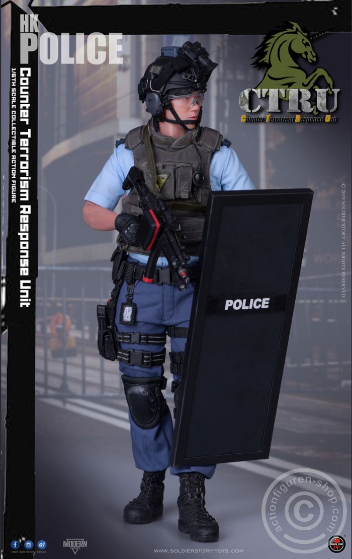 SSt115-04 CTRU (Assault Team) HK Police