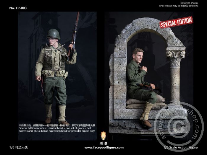 FP003B-30 Sniper Private Jackson US Army Ranger - Special Edition w/ Diorama