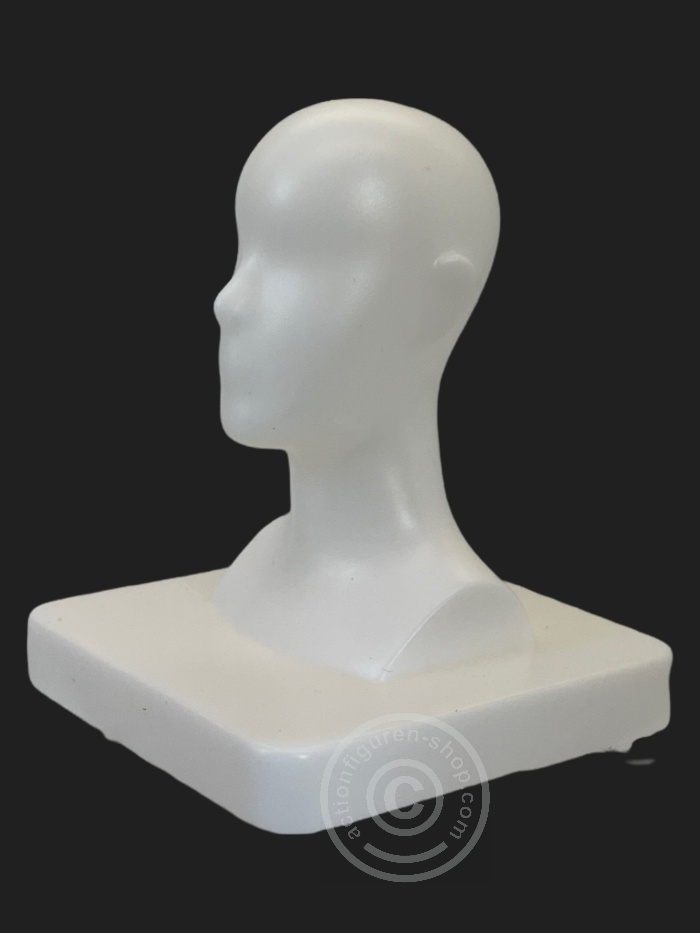 Mannequin Head Stand - white