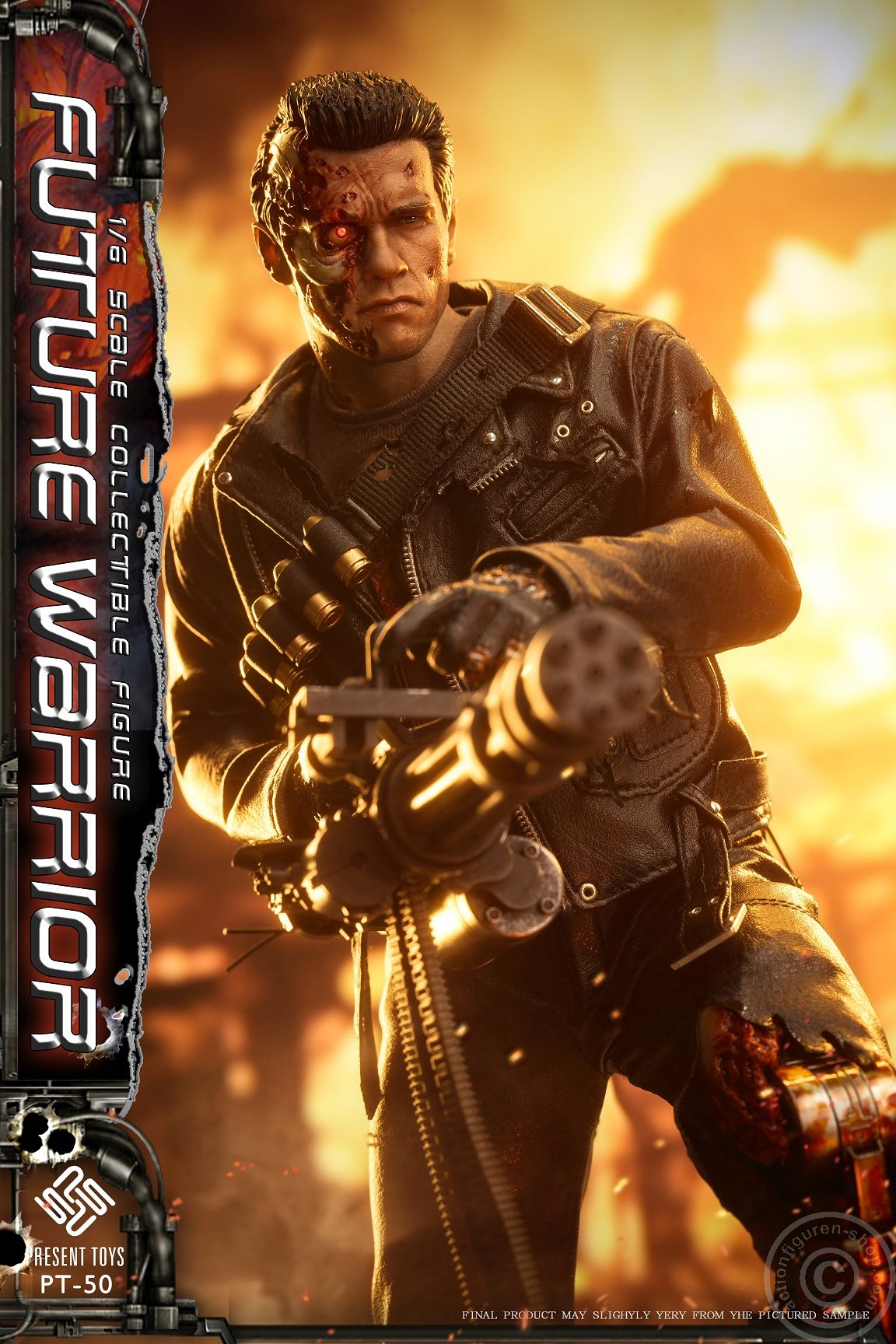 Future Warrior T800 - Battle Damaged