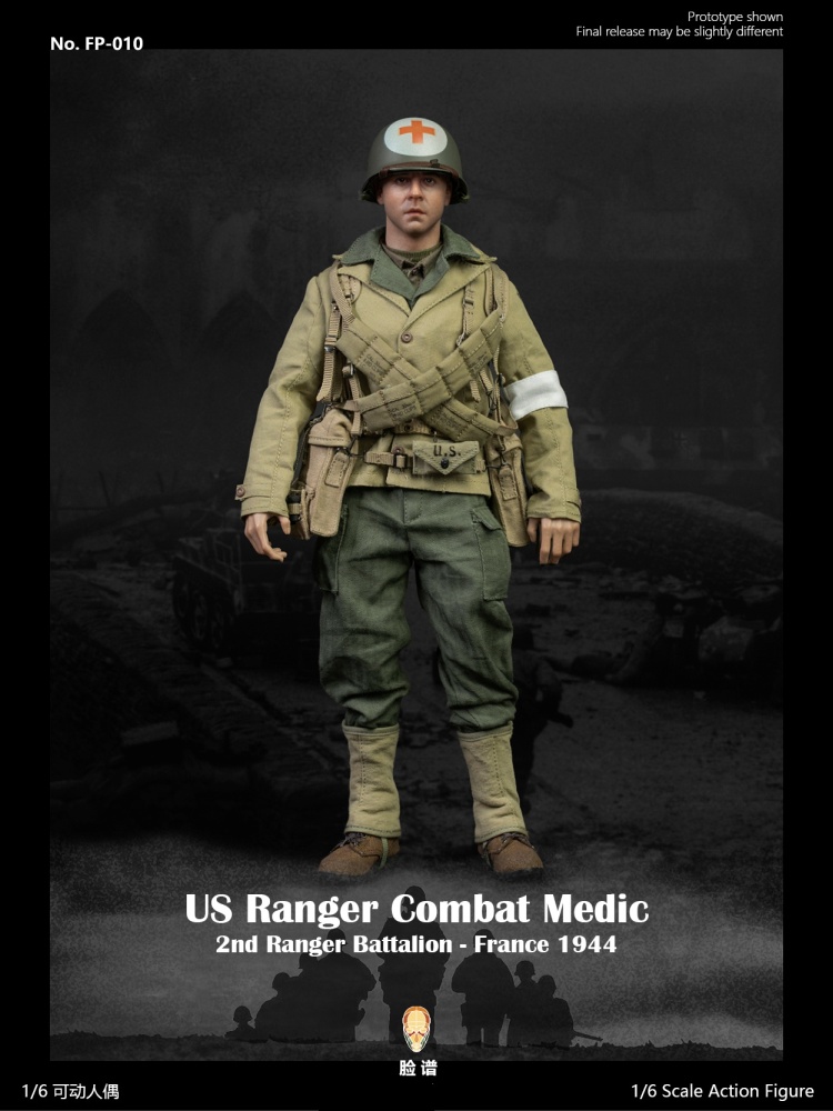 Combat Medic - Wade - US Ranger - France 1944