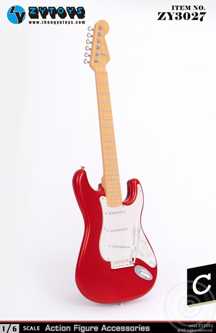 Electric Guitar w/ Accessories: Red Electric Guitar w/ Accessories: Red