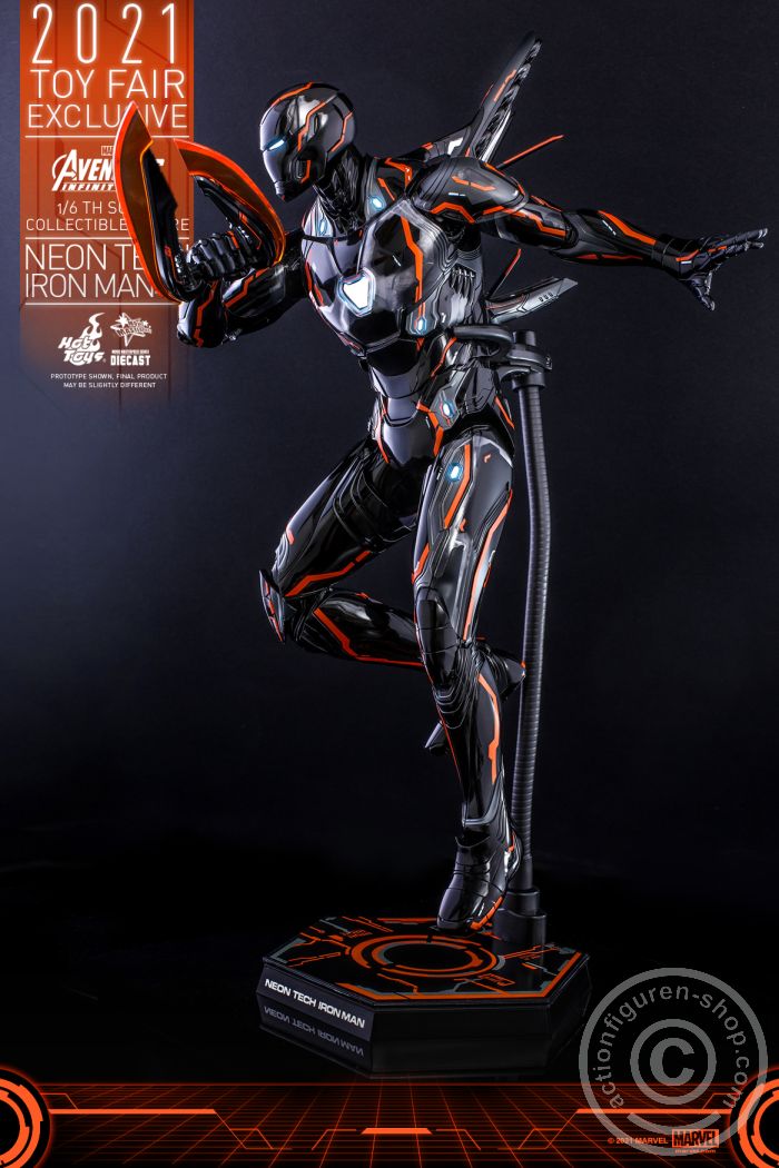 608383-12 Avengers Infinity War - Neon Tech Iron Man 4.0 - Exclusive - MMS597D39