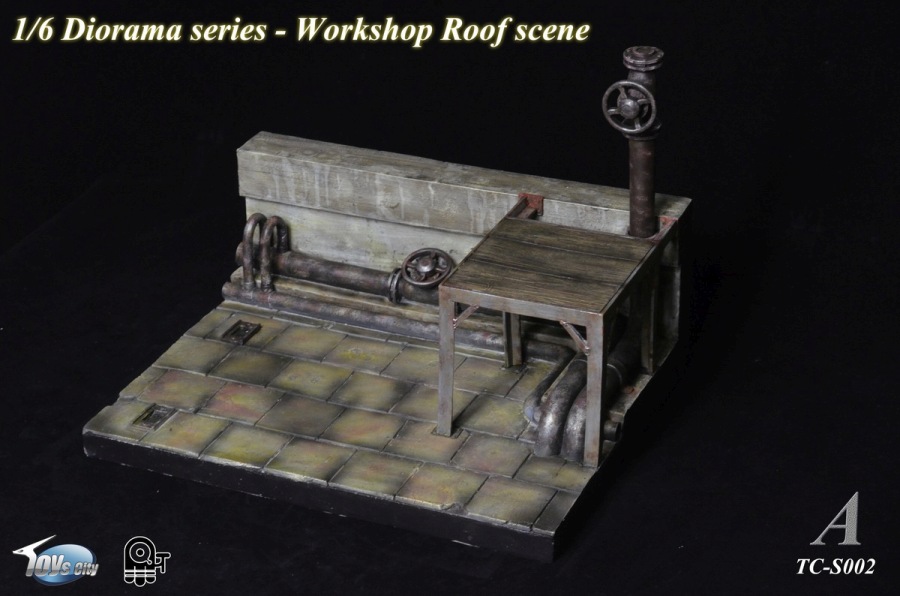 Workshop Roof Scene A - Diorama