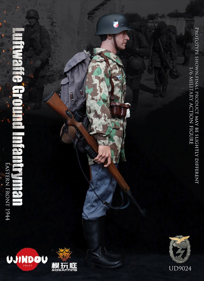 Luftwaffe Felddivison - Infantryman - WWII - Eastern Front 1944 Luftwaffe Felddivison - Infantryman - WWII - Eastern Front 1944