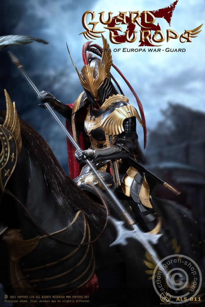 PTALS011-07 Eagle Knight Guard - Black Armor Version