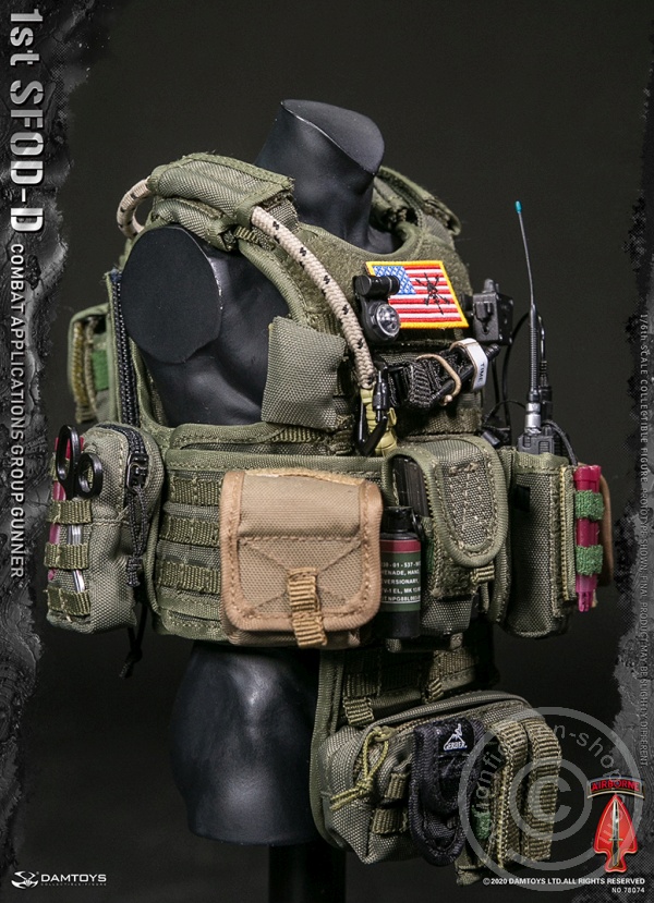 DA78074-34adEMfNDX92eMF 1st SFOD-D Combat Applications Group GUNNER
