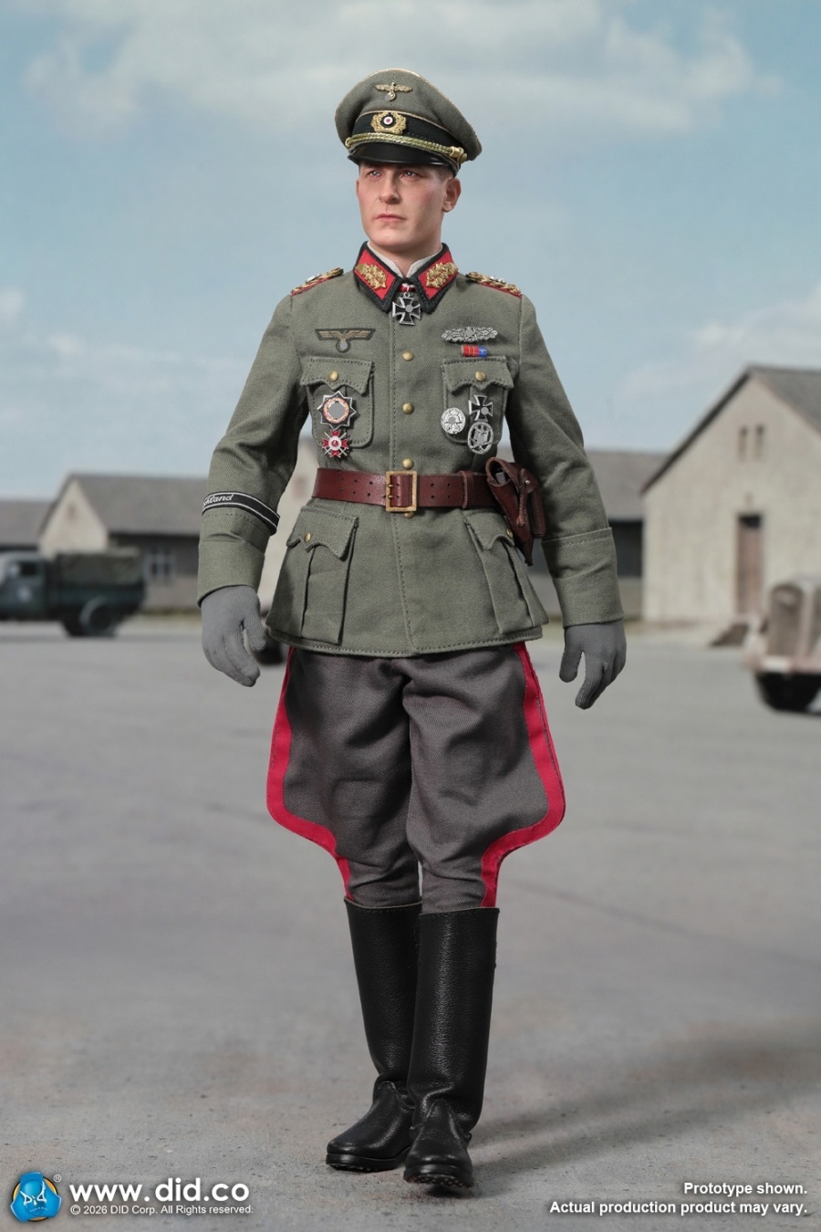 Otto Remer - WWII German Wehrmacht Officer - in 1/6 scale