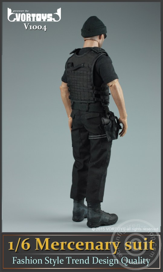 Mercenaries - Black Stealth Suit Set