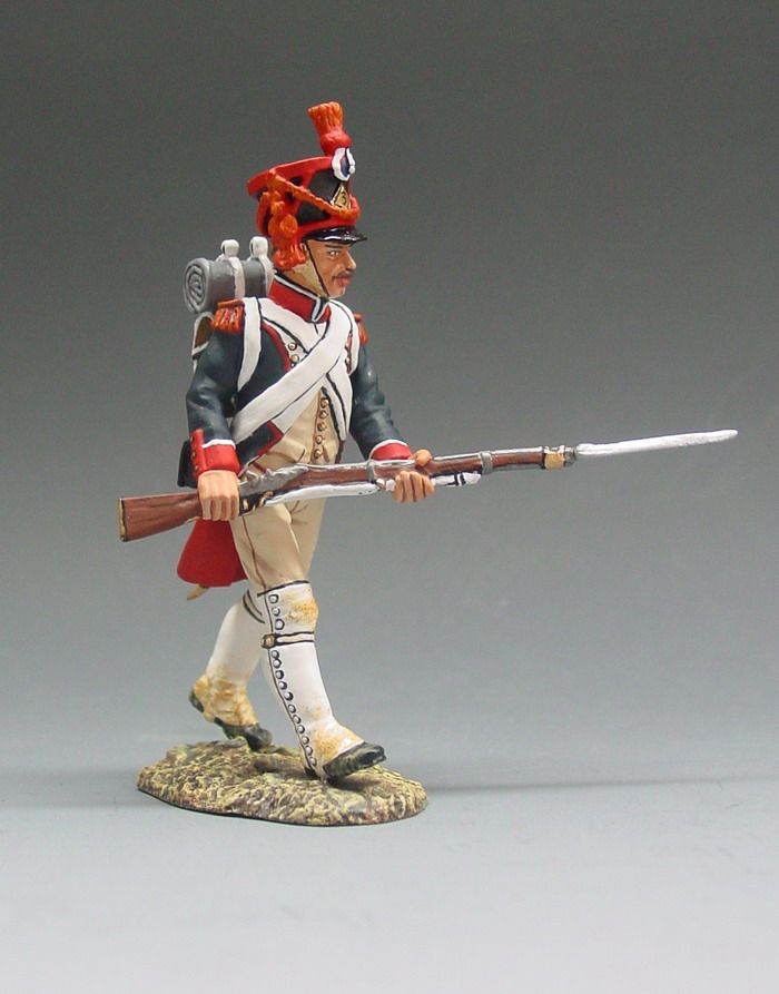 3rd. Line French Infantry Grenadier Advancing with Rifle 3rd. Line French Infantry Grenadier Advancing with Rifle