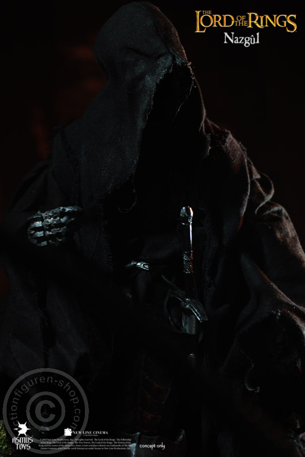 AST020-05 Nazgul mit Pferd - LOTR
