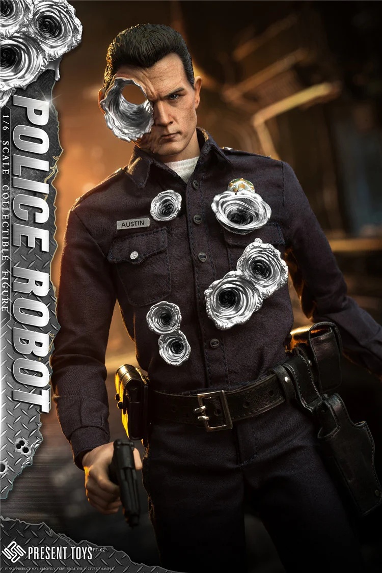 Police Robot - Terminator T-1000 - in 1/6 scale