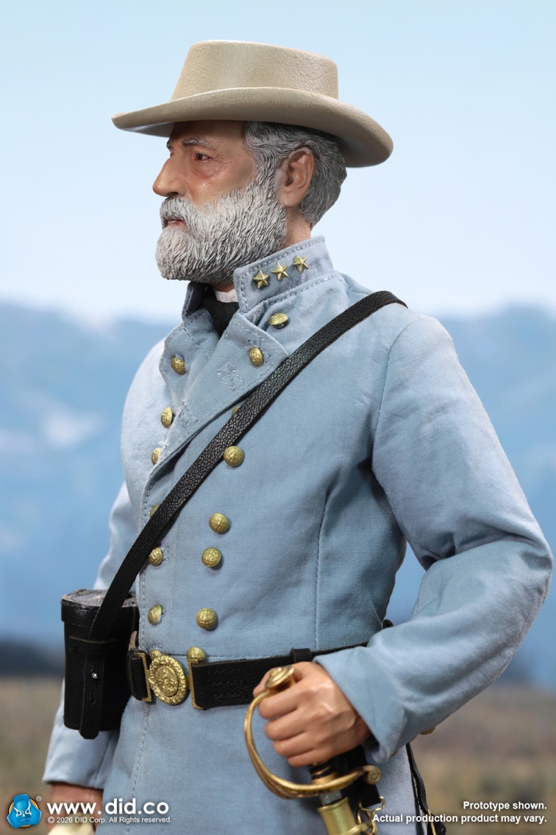 Robert Edward Lee - U.S. Civil War Confederate Army General - in 1/6 scale