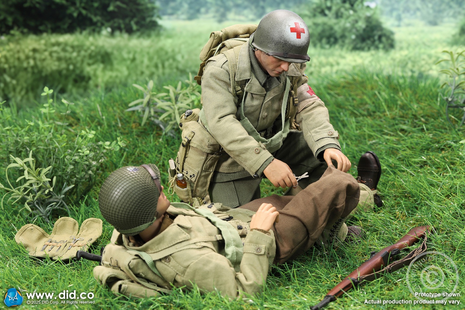 Medic Wade - WWII US 2nd Ranger Battalion Series 7 Medic Wade - WWII US 2nd Ranger Battalion Series 7