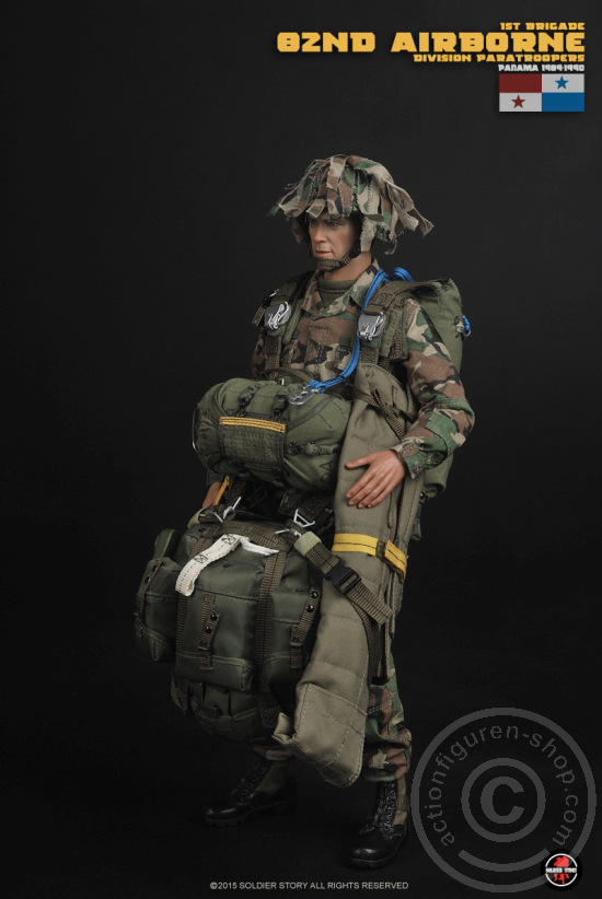 SSt089-02 82nd Airborne Paratrooper Panama 89-90