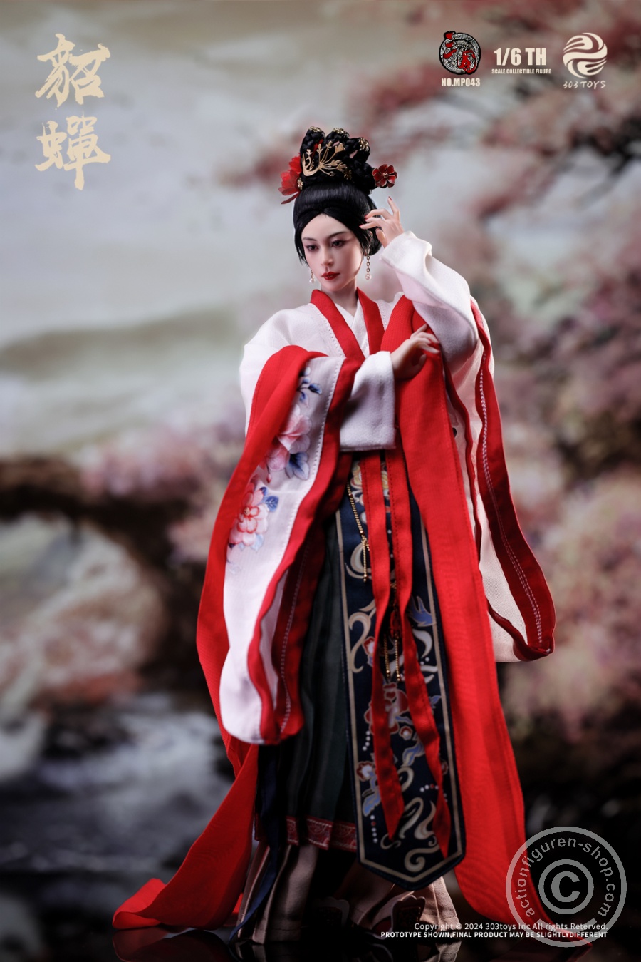 Diao Chan (Fabric Hair Edition) - Three Kingdoms Series - in 1/6 scale