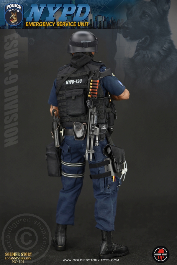 SSt101-22 NYPD - ESU - K-9 DIVISION - (Hundestaffel)