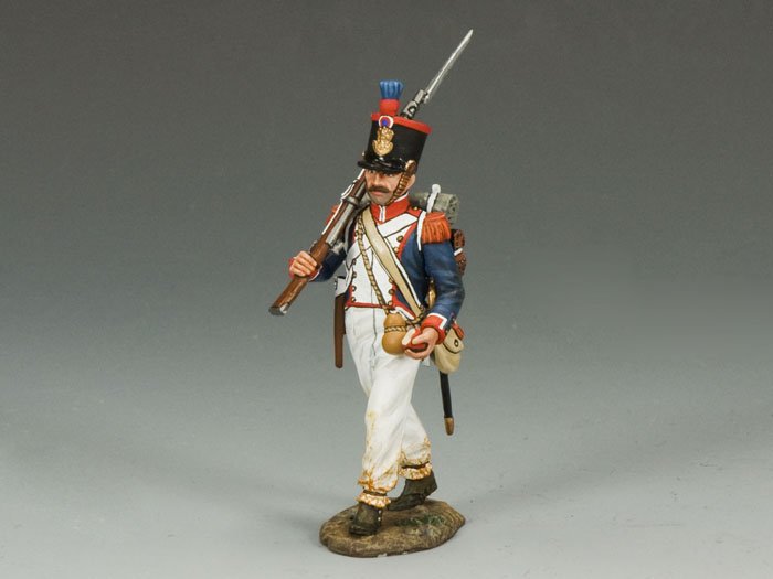 King & Country NA232 – Fantassin Français Ligne (marchant), échelle 54mm, Neuf