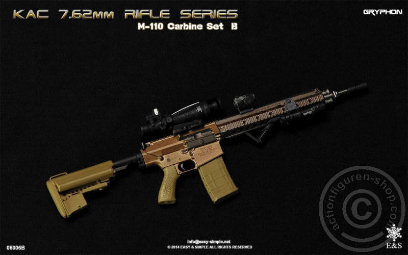 M110 Carbine KAC 7.62 Rifle Set - Gryphon