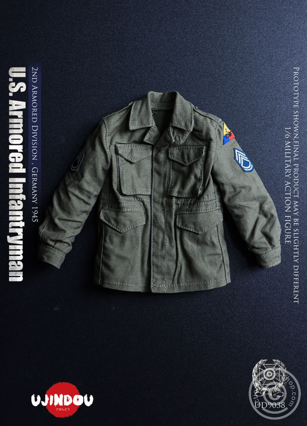 WWII - U.S. Army - Armored Infantryman - Germany 1945 - in 1/6 scale