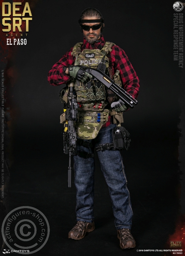 DA78063-14 DEA SRT (Special Response Team) Agent - El Paso