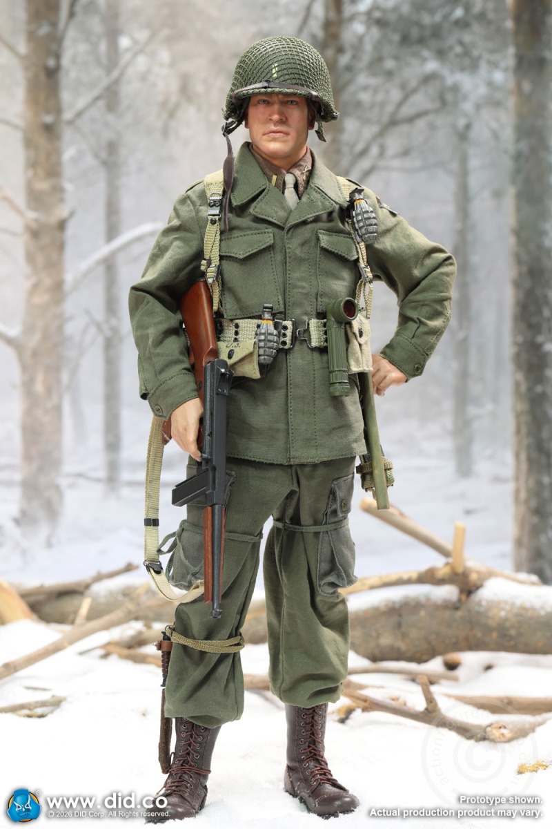 Lieutenant Buck - 1/6 WWII US Army 101st Airborne Division 506th PIR - in 1/6 scale