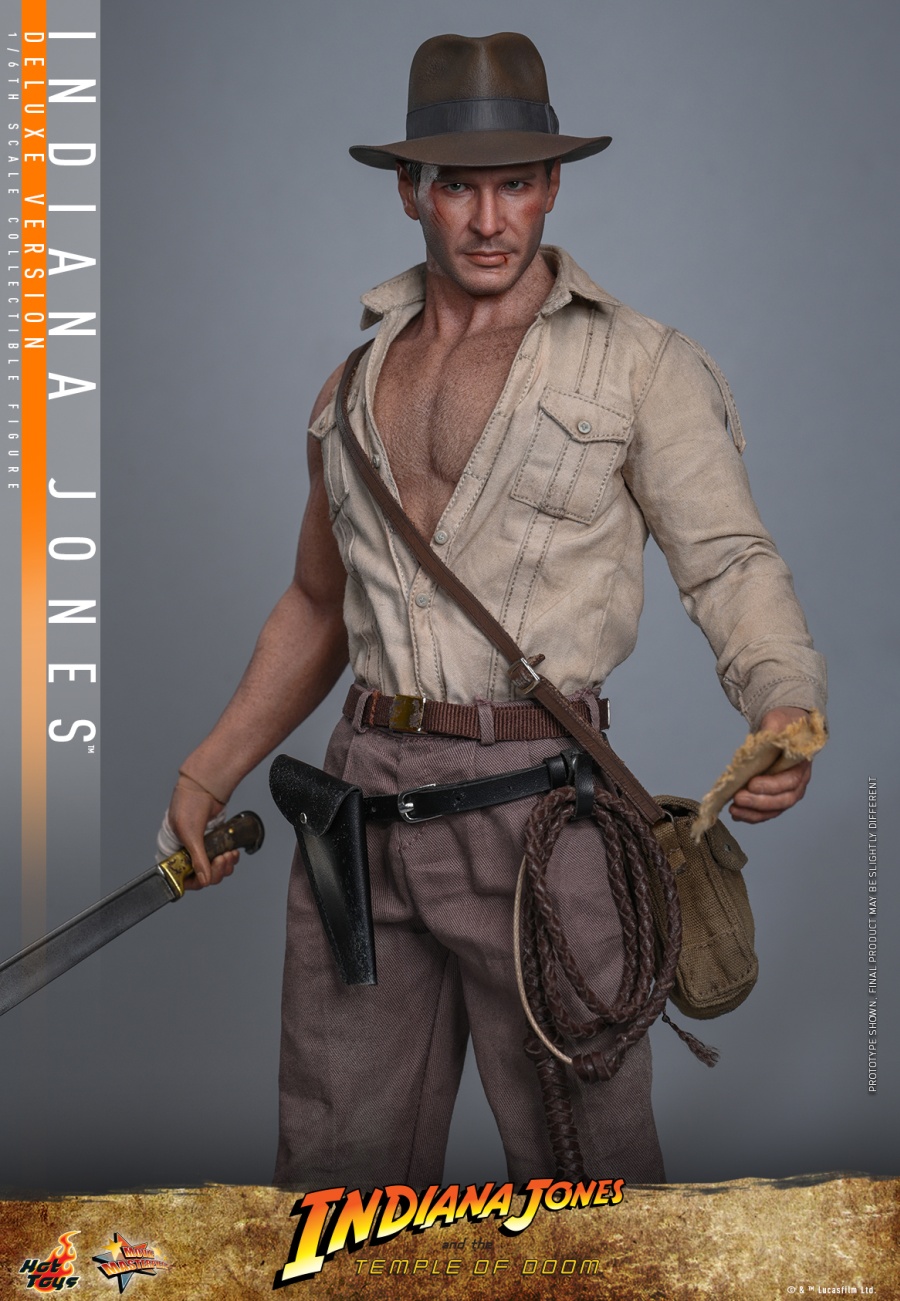 Indiana Jones And the Temple of Doom 1/6th scale Indiana Jones Collectible Figure (Deluxe Version) - MMS861