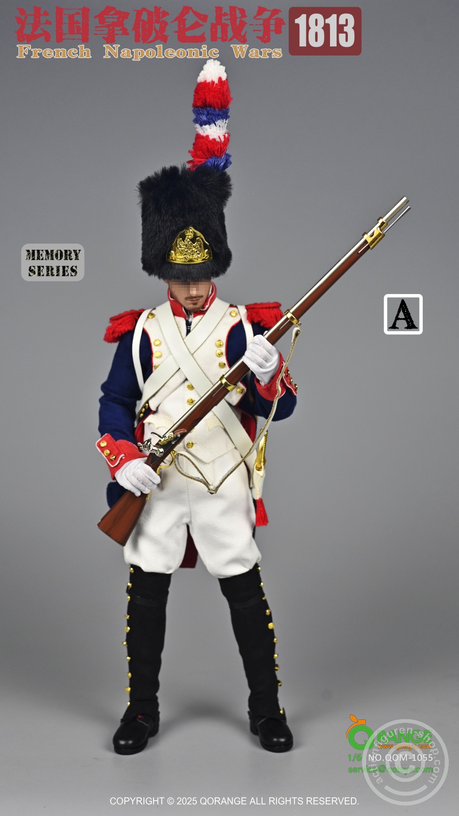Napoleonic Wars - France 1813 Accessory Set - Set A - in 1/6 scale