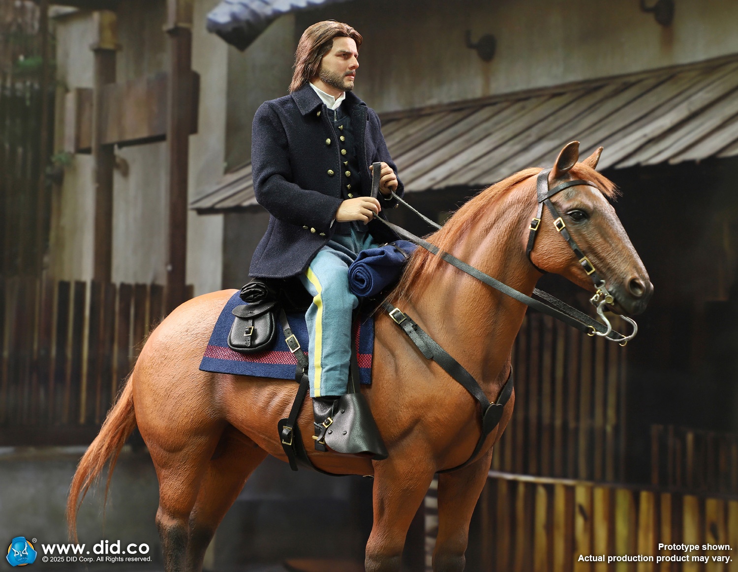 Brown-Red War Horse (Standing) US Army Cavalry - 1/6 scale Brown-Red War Horse (Standing) US Army Cavalry - 1/6 scale