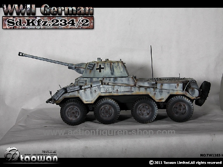 Sd.Kfz.234/2 - Metall (winter)