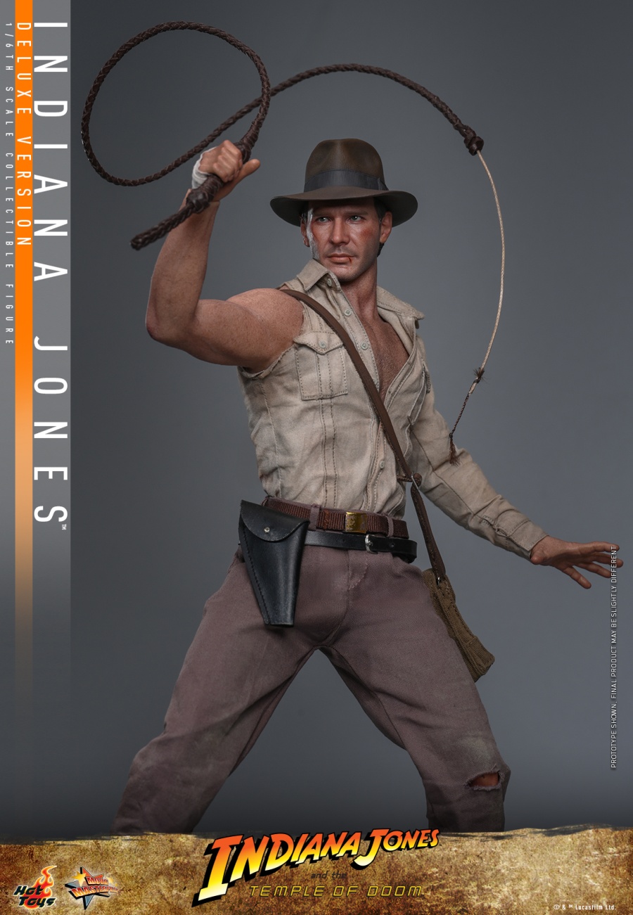 Indiana Jones And the Temple of Doom 1/6th scale Indiana Jones Collectible Figure (Deluxe Version) - MMS861