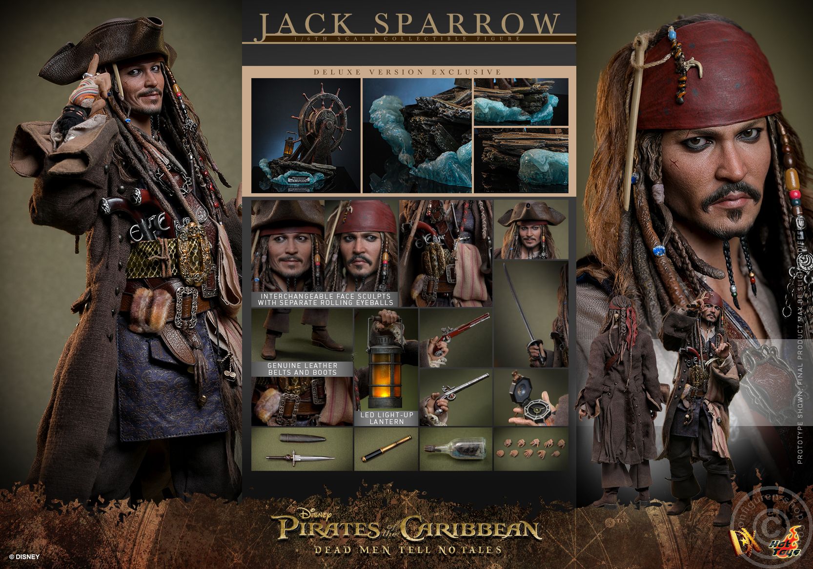 Jack Sparrow - Pirates of the Caribbean - Deluxe Version